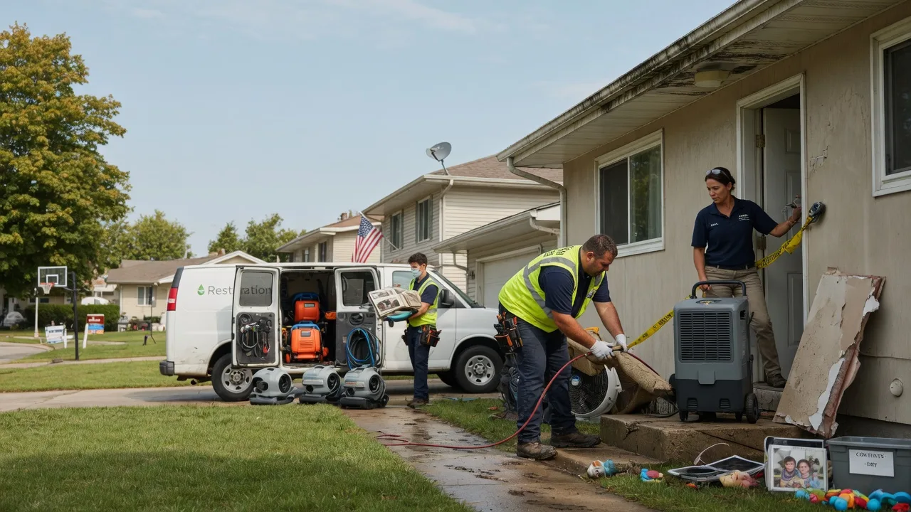 Water Damage Restoration in Runnells, IA near me